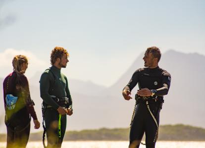 private kitesurfing coaching with ben beholz in capetown
